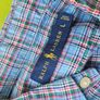 Ralph Lauren blue plaid button up shirt Image 2