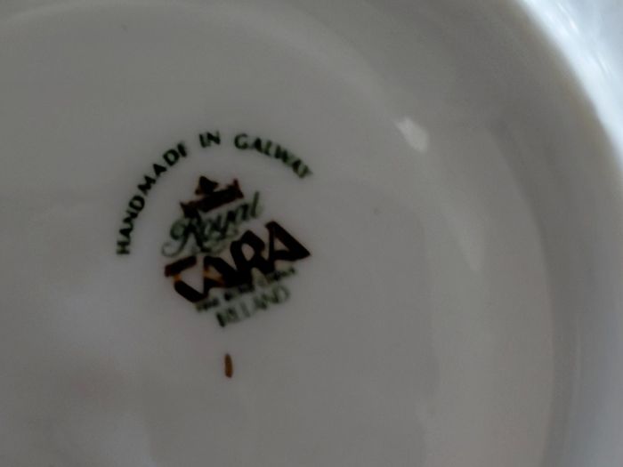 Aloe Vera in Tara fine China cup and saucer