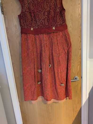 Vintage  Enjoy Dress. .  S. 16 -