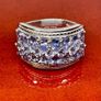 Sterling silver ring with Tanzanite Image 7