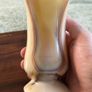 Small Vintage Carved Stone Bud Vase Image 2