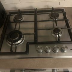 hob and oven 61cm wide x 51cm deep