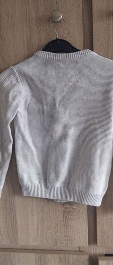 Grey cardigan 134 cm barely worn