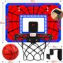 Mini Basketball Hoop Children's Indoor Basketball Basket in Room Wall Mounted with Electronic Scoreboard, Children's Toy Basketball Gift Boy 3-8 Years Image 3