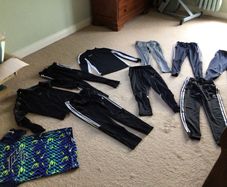 Boys track bottoms, tops, Nike, Adidas age 11-12