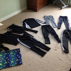 Boys track bottoms, tops, Nike, Adidas age 11-12