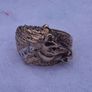 9 Carat Gold Diamond and Garnet Horse Head Ring (7 grams) Image 10
