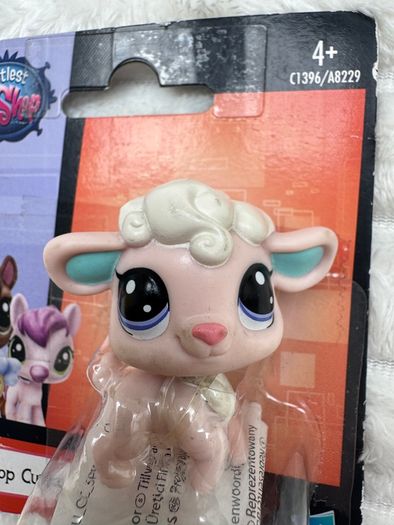 Littlest Pet Shop LPS Cottontop Curlicue 101 Pet DIRty Please see pictures