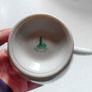 Milk Jug & 4 Saucers (used). Image 4