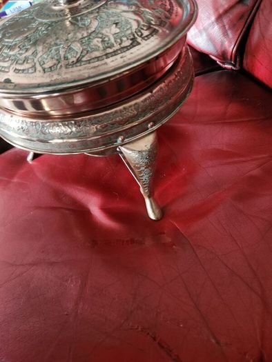 vintage copper pan