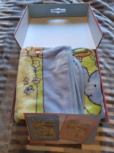 Baby blanket new in gift box