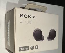 Sony Bluetooth In Ear Headphones WFC500 (Black)