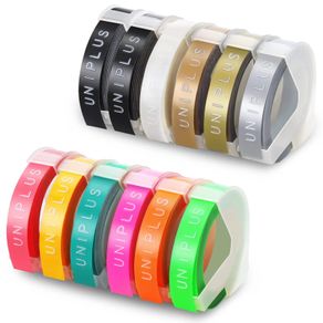 Brand New 12x UniPlus Compatible Dymo Omega Label Tape
