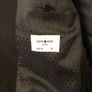 Mens Black Overcoat Image 3