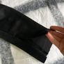 Black or khaki faux suede trousers Image 6