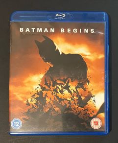 Batman Begins Blue-Ray Movie. Staring Christian Bale, Michael Caine and Liam Neeson