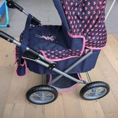 Toy pram and toy trolley
