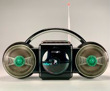 Philips Roller 2 radio cassette recorder