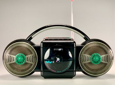 Philips Roller 2 radio cassette recorder