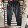 trousers  Bnwt kalisson size 40 black stretch with embellishments Image 8