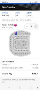Take that tickets
