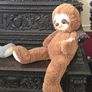 Pair of Giant Sloth Teddies Image 8