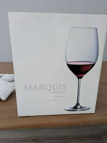 Marquis Moments Red Wine, 580ml, Set of 4. (Brand New)