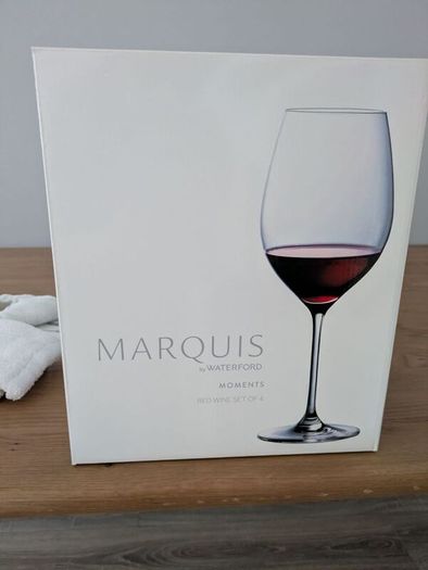 Marquis Moments Red Wine, 580ml, Set of 4. (Brand New)