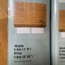 New Natural Bamboo Roller Blinds 60x160 cm  +  one used Image 2