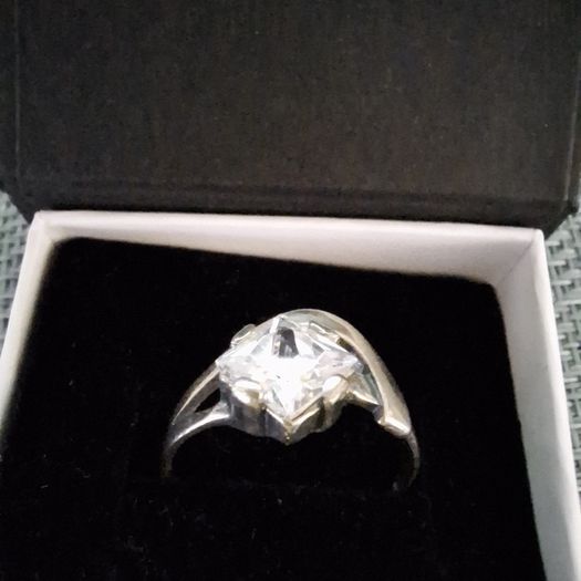 big size silver ring