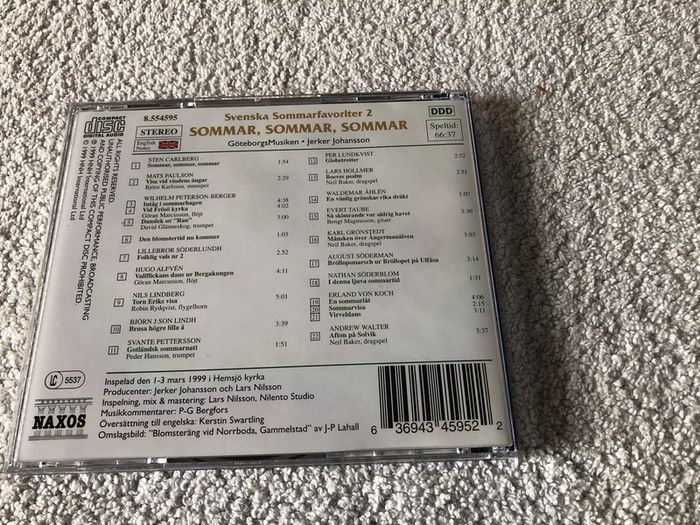 Svenska Sommarfavoriter 3 CD Boxset