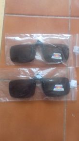 new clipon sunglasses.hard to get.