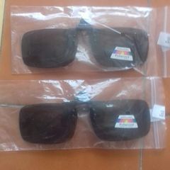 new clipon sunglasses.hard to get.