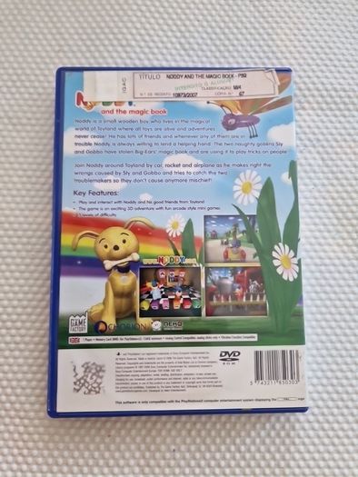Noddy and the Magic Book PlayStation2 Ps2 Games Original
