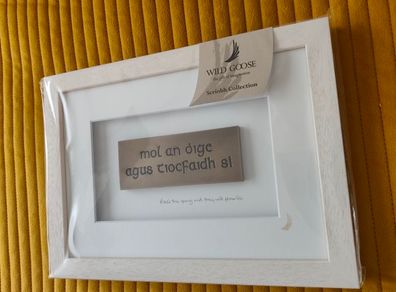 Wild Goose Framed quote