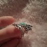 silver colour boho ring Image 4