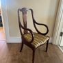 Antique Edwardian Inlaid Mahogany Chair Image 2