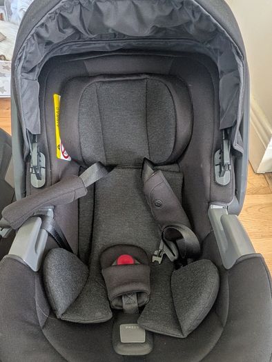 Silvercross car seat with isofix base
