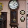 Victorian Oak Wall Clock Image 2
