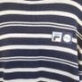 Fila 73 Vintage Mens Knitted Striped Jumper Navy White Sweater Size XL Image 4