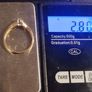 18ct Gold Petite Vintage Diamond Solitaire Ring Image 8