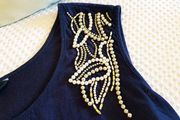 Dorothy Perkins Navy Dress - Size 14