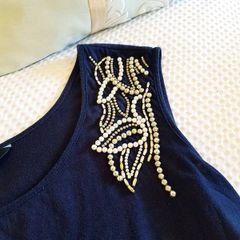 Dorothy Perkins Navy Dress - Size 14