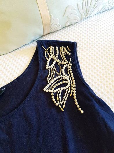 Dorothy Perkins Navy Dress - Size 14