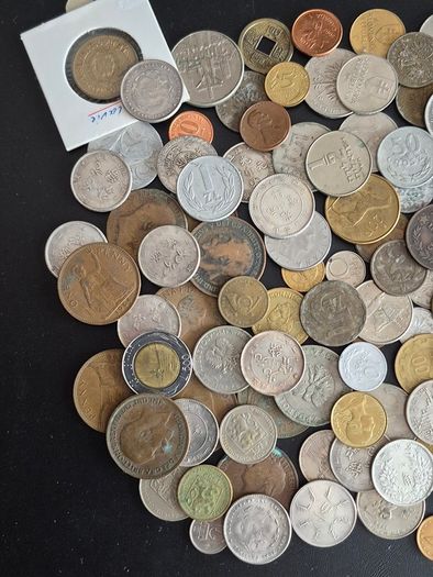19th and 20th-century world coins from China, Germany, Poland, Italy, Ireland, etc.