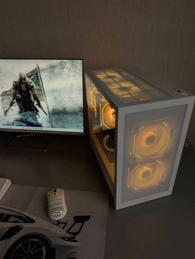 AMD Ryzen Gaming PC | 1TB NVMe | RTX 12GB | B550 | Corsair | White
