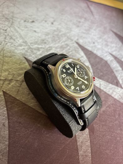 Hanhart 1954 417 ES Flyback 39MM Chronograph- full set unworn