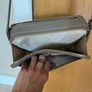 Paul Costello  camera taupe bag . New Image 8