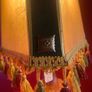 Vintage marble lamp with Hide shade Image 5