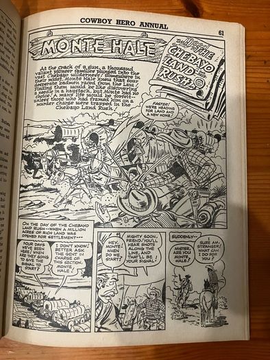 Western annual: 'Cowboy Hero' number 3